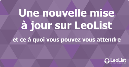 Une nouvelle mise à jour sur LeoList